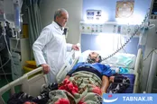 عکس: بازدید دکتر پزشکیان از مراکز درمانی و عیادت از مجروحان حملات اخیر