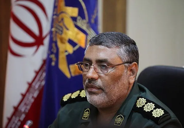 ۴. سردار عباس غلامشاهی فرمانده منطقه یکم نیروی دریایی سپاه