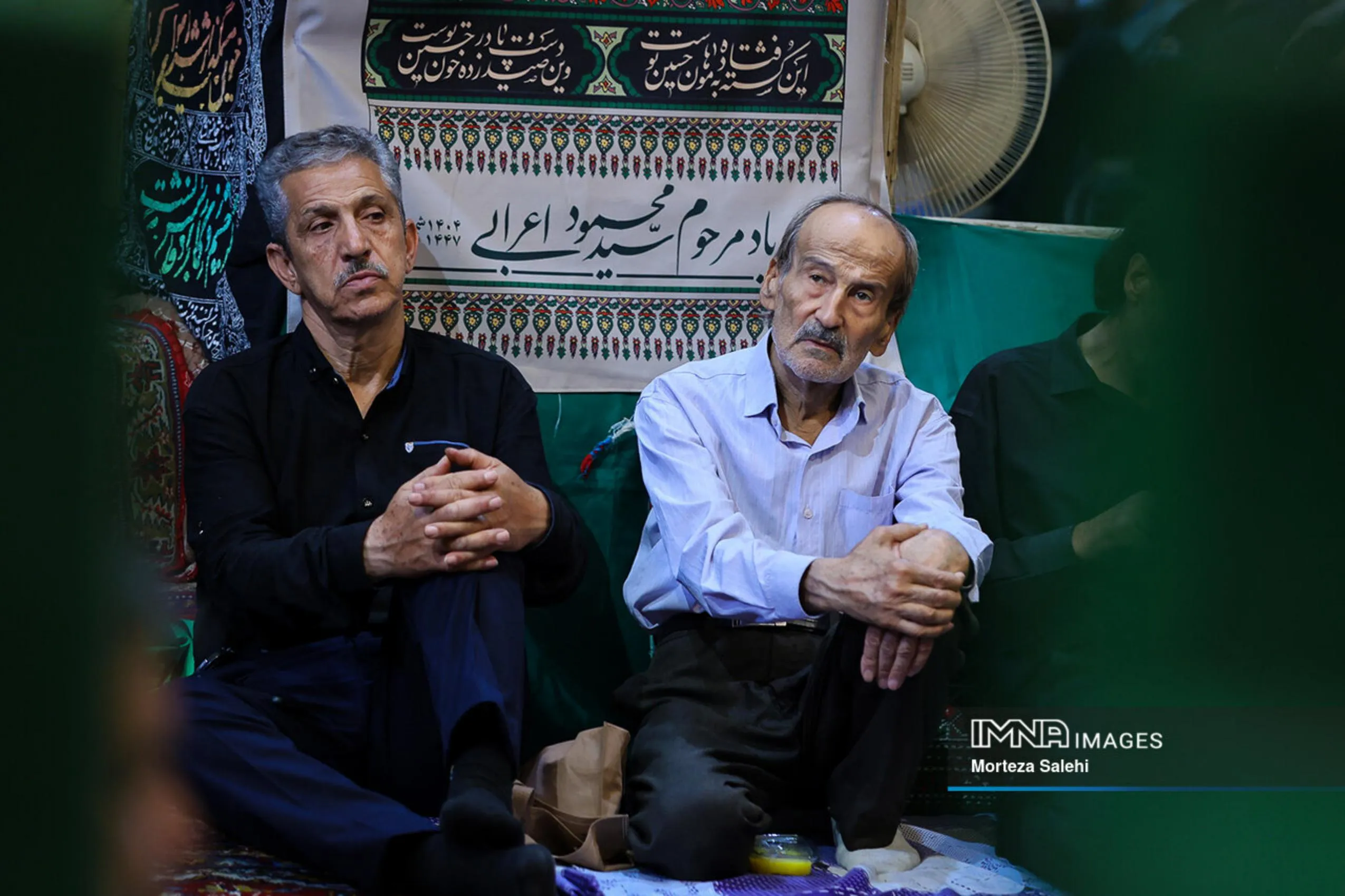 عکس: عزاداری دهه آخر صفر در حسینیه پنبه‌کاران