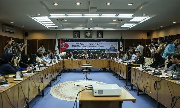 نشست&zwnj;خبری دبیرکل مجمع جهانی بیداری اسلامی /TASNIM
