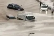 قدرت نمایی شاسی بلند نیسان در سیل دبی