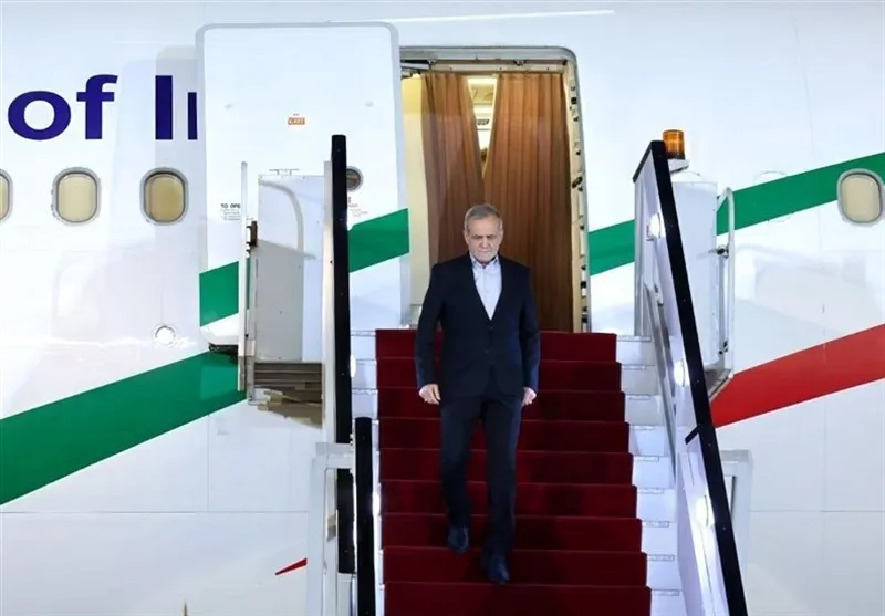 رئیس جمهور به تهران بازگشت+عکس