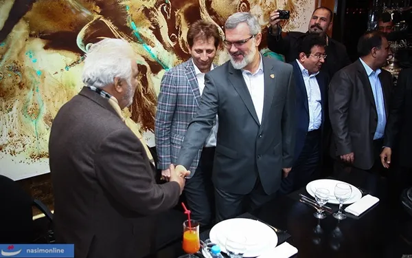 بابک زنجانی و رویانیان در مجلس نکوداشت!