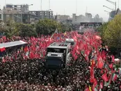 گزارش رسانه‌های صهیونیست از بدرقه پیکر رهبر شهید