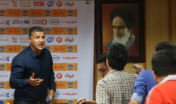 نشست خبری سرمربی تیم پرسپولیس تهران./TASNIM
