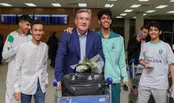 تصاویر ورود برانکو به فرودگاه جده با استقبال الاهلی