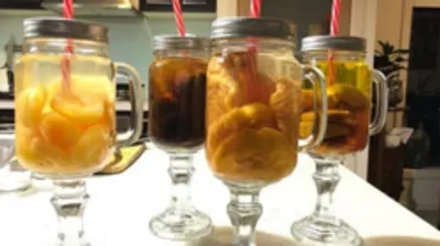 طرز تهیه شربت‌های سنتی انجیر، هلو، آلود و زردآلو