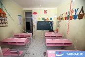 عکس: حمله هوایی آمریکایی-صهیونی به مراکز آموزشی و منازل مسکونی در لامرد