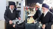 تصاویر روحانی شبیه رهبر شهید در عراق