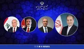 گفتگوی عراقچی با وزرای امور خارجه ترکیه، عراق و مصر