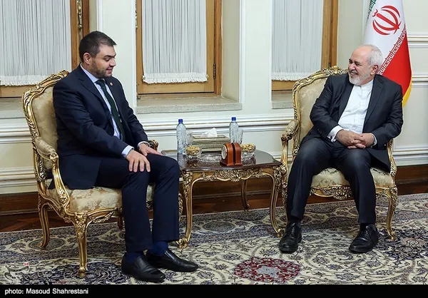 سفیرمکزیک در ایران در دیدار با محمد جواد ظریف وزیر امور خارجه ایران