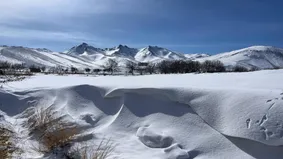 عکس: طبیعت زیبا و برفی همدان