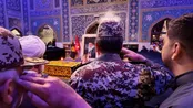 عکس: تجدیدمیثاق فرماندهان پدافند هوایی ارتش با رهبر شهید درحرم رضوی