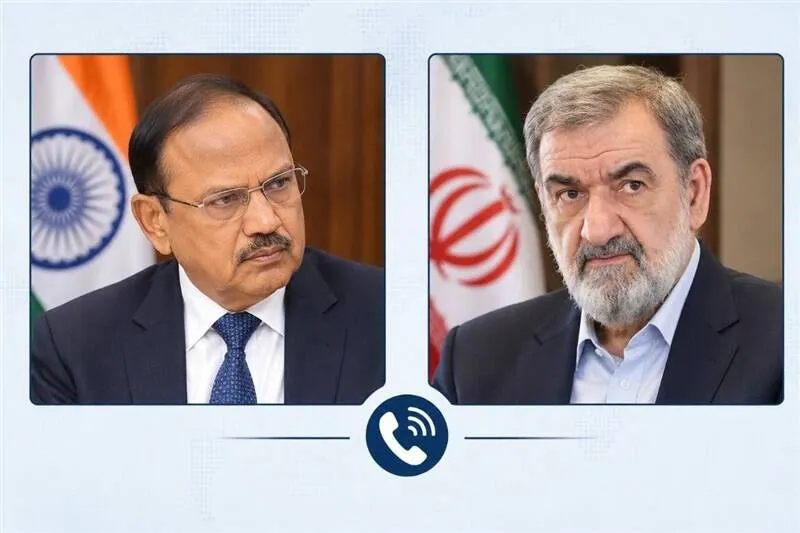 رایزنی محسن رضایی و مشاور امنیت ملی هند