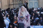 عکس: طنین دعای عرفه در بارگاه ملکوتی حضرت عبدالعظیم حسنی (ع)