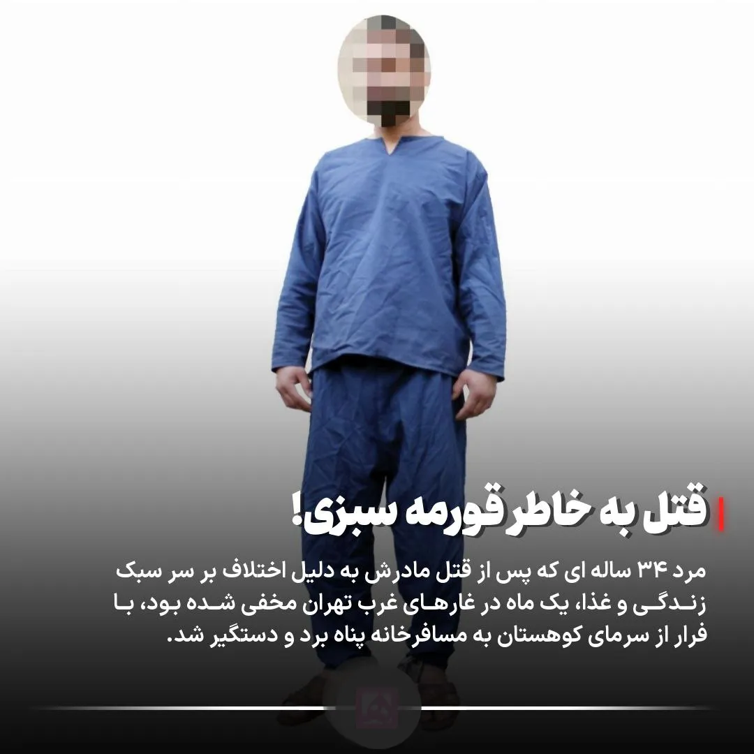 قتل مادر به خاطر قرمه سبزی!