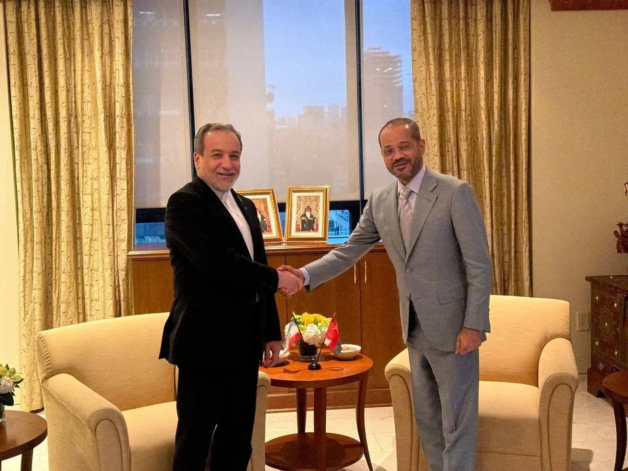 دیدار عراقچی ووزیرخارجه عمان در سازمان‌ملل‌متحد