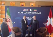 دیدار وزیران خارجه ایران و سوئیس در بورگن‌اشتوک