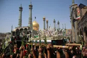 عکس: عزاداری ۲۸ صفر در حرم کریمه اهل بیت(س)