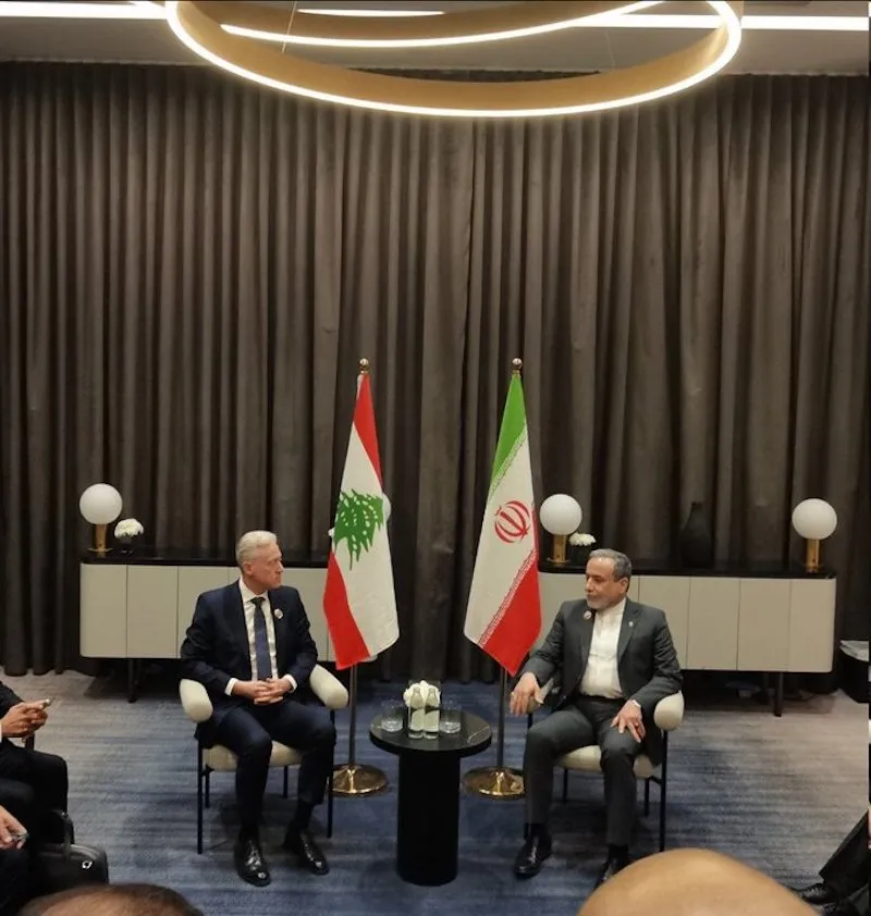 دیدار و گفت‌وگوی عراقچی با وزیر خارجه لبنان