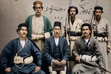 عکس: پنجره‌ای به گذشته؛ رئیسعلی در میان دلیران تنگستان