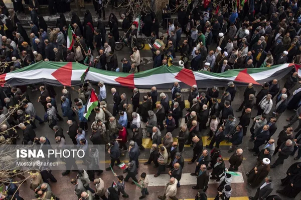 راهپیمایی روز قدس در ساری