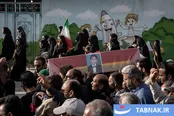 عکس: پس از ۳۰ روز انتظار، تشییع دانش‌آموز شهید مدرسه میناب