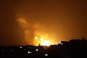 انفجار بمب مقابل یک کلیسا در حماه سوریه
