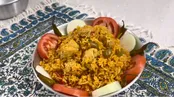 دستور پخت فلفل پلو با فیله مرغ زعفرانی