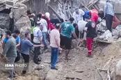 عکس: حمله آمریکا به یک منزل مسکونی در چاه‌تنگو