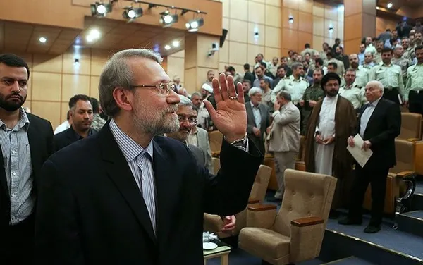 علی لاریجانی در حاشیه مراسم آغاز سال تحصیلی دانشگاه عالی دفاع ملی./TASNIM
