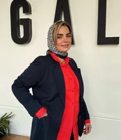 استایل پلنگی بازیگر زن سریال آوای باران