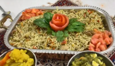 طرز تهیه گشنیز پلو