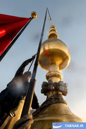 عکس: آماده‌سازی حرم حضرت اباالفضل(ع) در آستانه محرم