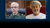 دیدار سرلشکر باقری با سلطان عمان