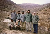 حاج مهدی ورشابی دلاور گمنامی که اکنون در جمع همرزمان شهیدش است