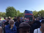 تجمع اعتراضي مسلمانان ساكن اتريش عليه ميانمار