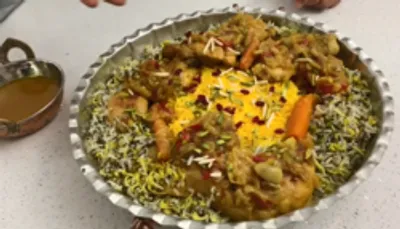 طرز تهیه مرغ شاندیزی با سس پیاز
