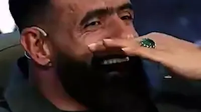 کِل کشیدن هادی چوپان به افتخار خلیج فارس