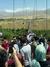 پل معلق مشکین شهر