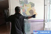 عکس: حضور جهادگران برای بازسازی مدارس