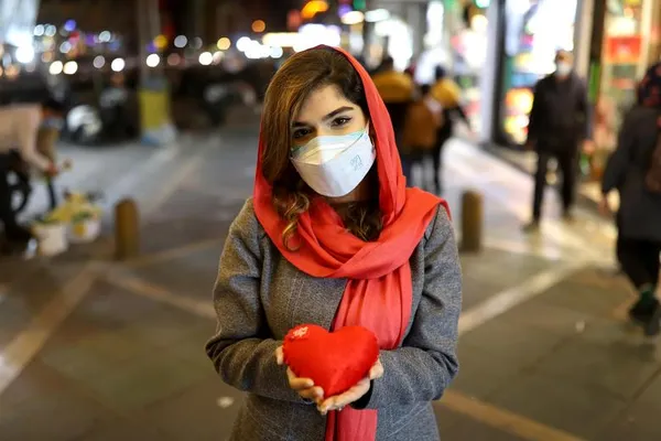 روز ولنتاین 2021 در تهران/ وانا 