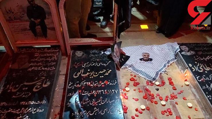 تصاویر آرامگاه ابدی حاج قاسم