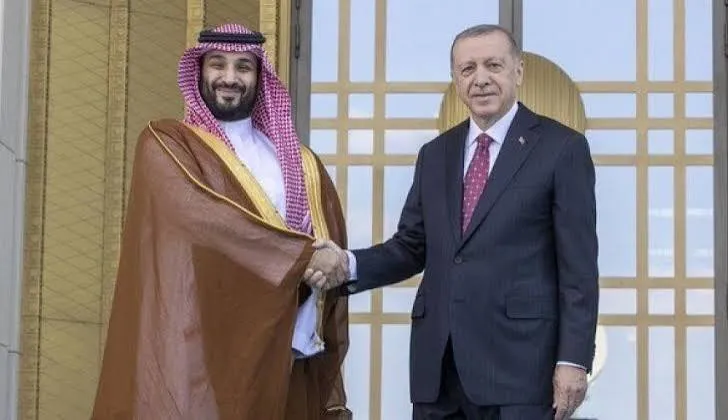 اردوغان به عربستان سفر می‌کند