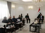 دیدار عراقچی با رئیس مجلس عراق
