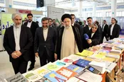 حضور رئیس‌جمهور در نمایشگاه کتاب تهران