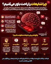 اینفوتابناک | چرا شایعات را راحت باور می‌کنیم؟
