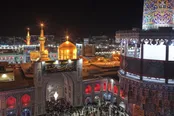 عکس: عزاداری ایام پایانی ماه صفر در حرم مطهر رضوی