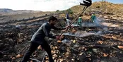 مهار آتش‌سوزی ارتفاعات صعب‌العبور کوه گُرم جهرم