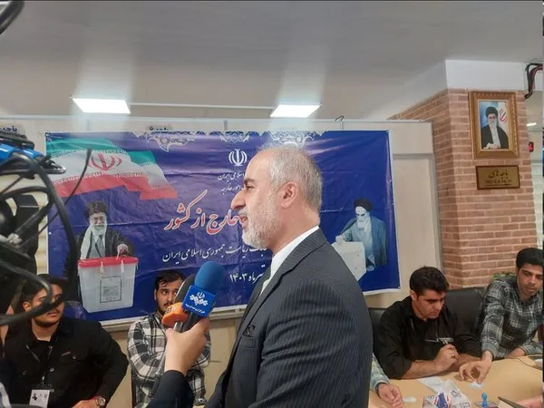 ناصر کنعانی سخنگوی وزارت امور خارجه 



